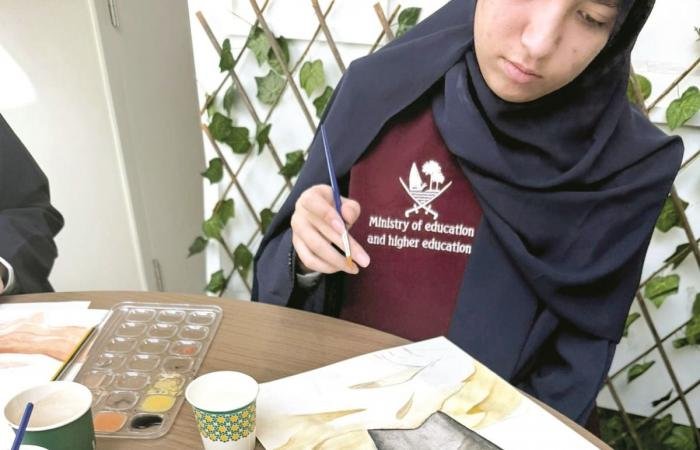 أخبار قطر | «رحيق الفن»... شراكة لتنمية الوعي البيئي للطالبات | عيون الجزيرة قطر
