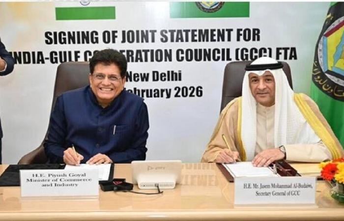 مجلس التعاون والهند يطلقان مفاوضات اتفاقية تجارة حرة لتعزيز الشراكة الاستراتيجية