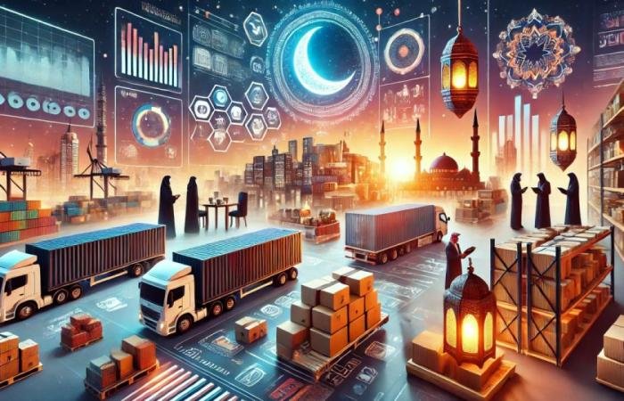 ذروة رمضان تعزز نمو الشحنات العابرة للحدود
