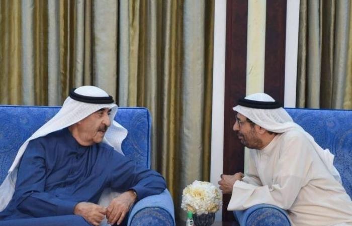 الامارات الان | حاكم أم القيوين يستقبل تهاني شهر رمضان من رئيس وأعضاء المجلس الوطني الاتحادي | عيون الجزيرة الامارات