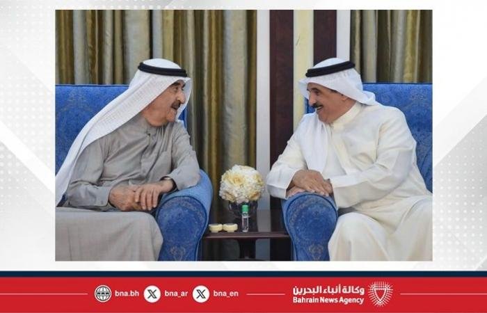أخبار البحرين | حاكم أم القيوين وولي عهده يستقبلان سفير مملكة البحرين لدى دولة الإمارات العربية المتحدة | عيون الجزيرة
