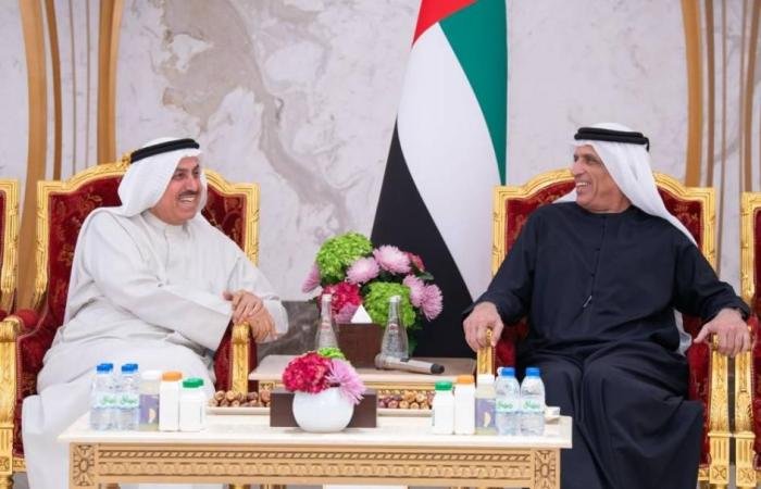 الامارات الان | سعود بن صقر يستقبل رئيس وأعضاء «الوطني الاتحادي» على مأدبة إفطار | عيون الجزيرة الامارات