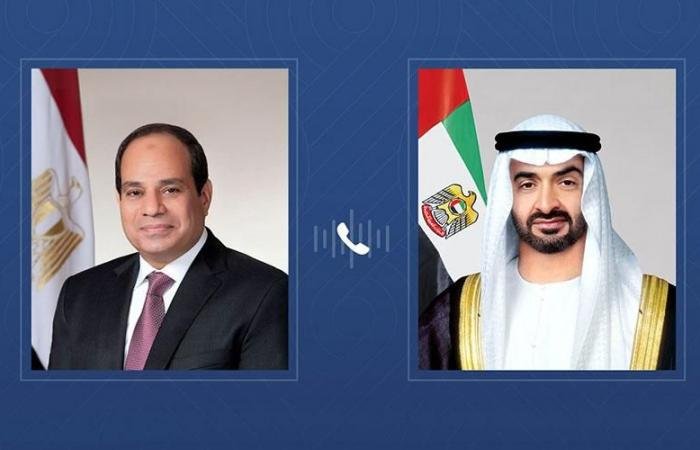 الامارات الان | خلال اتصال مع محمد بن زايد.. السيسي يدين الاعتداءات الإيرانية على الإمارات وعدد من الدول | عيون الجزيرة الامارات