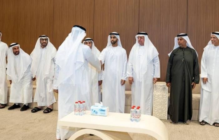 الامارات الان | خالد بن سعود يعزي في وفاة زوجة سلطان الزعابي | عيون الجزيرة الامارات