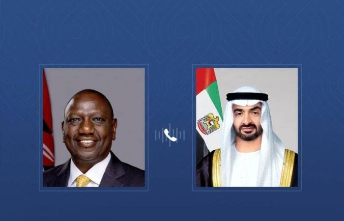 الامارات الان | محمد بن زايد والرئيس الكيني يبحثان مستجدات التصعيد الخطر في المنطقة | عيون الجزيرة الامارات