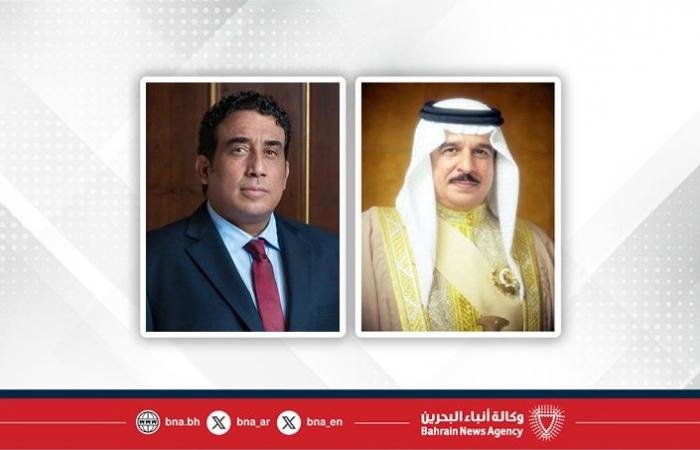 أخبار البحرين | جلالة الملك المعظم يتلقى اتصالًا هاتفيًا من رئيس المجلس الرئاسي في دولة ليبيا | عيون الجزيرة