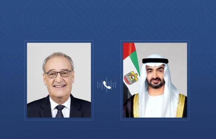 الامارات الان | محمد بن زايد ورئيس الاتحاد السويسري يبحثان هاتفياً تطورات الأوضاع في المنطقة | عيون الجزيرة الامارات