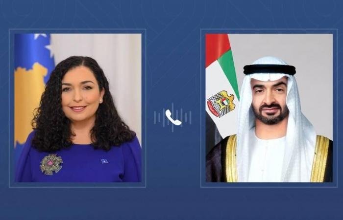 الامارات الان | محمد بن زايد ورئيسة كوسوفو يبحثان الأوضاع العسكرية الخطرة في المنطقة | عيون الجزيرة الامارات