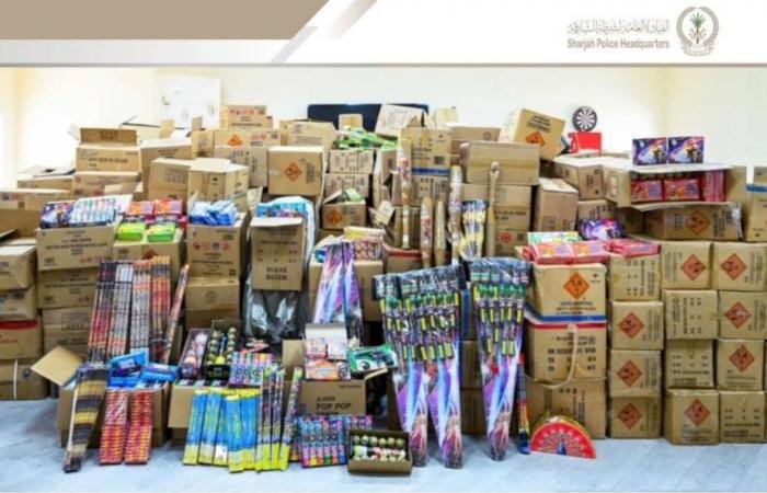 الامارات الان | الشارقة.. ضبط مروج بحوزته 18,670 قطعة ألعاب نارية | عيون الجزيرة الامارات