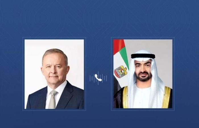 الامارات الان | محمد بن زايد ورئيس وزراء أستراليا يبحثان هاتفياً التطورات في المنطقة | عيون الجزيرة الامارات