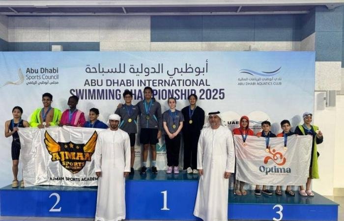 الرياضة الان | ختام بطولة أبوظبي المجتمعية بمشاركة 600 سباح وسباحة | عيون الجزيرة الرياضي