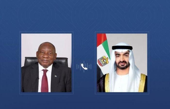 الامارات الان | محمد بن زايد ورئيس جنوب إفريقيا يبحثان التصعيد العسكري في المنطقة وتداعياته | عيون الجزيرة الامارات