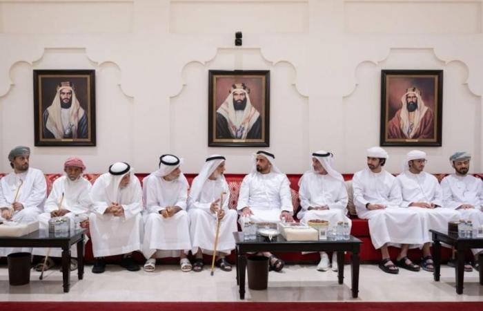 الامارات الان | سيف بن زايد يعزي في وفاة عبدالله الكتبي | عيون الجزيرة الامارات