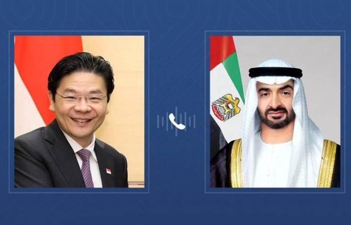 الامارات الان | خلال اتصال مع محمد بن زايد.. رئيس وزراء سنغافورة يدعو إلى وقف التصعيد العسكري | عيون الجزيرة الامارات