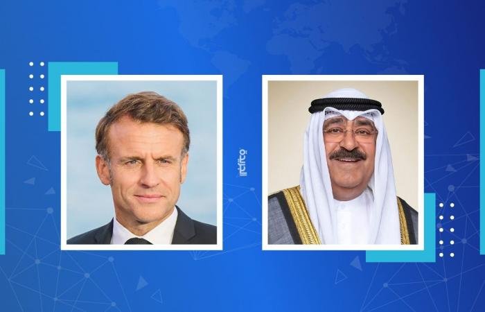 أخبار الكويت | سمو الأمير يتلقى اتصالاً هاتفياً من الرئيس الفرنسي | عيون الجزيرة الكويت