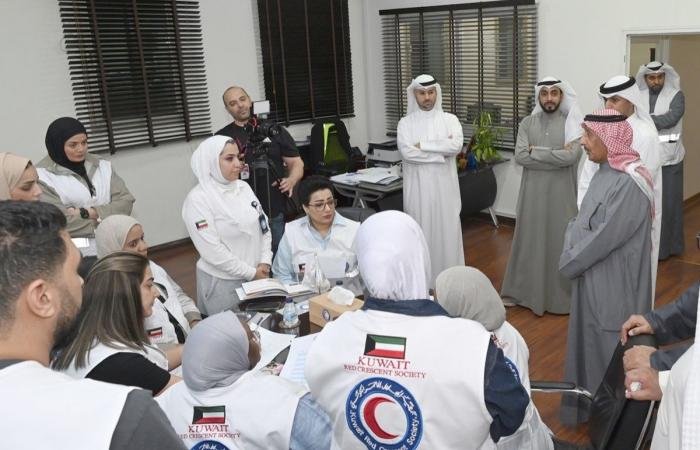 أخبار الكويت | «الهلال الأحمر»: 150 متطوعاً لدعم أجهزة الدولة وتعزيز الجاهزية للطوارئ | عيون الجزيرة الكويت