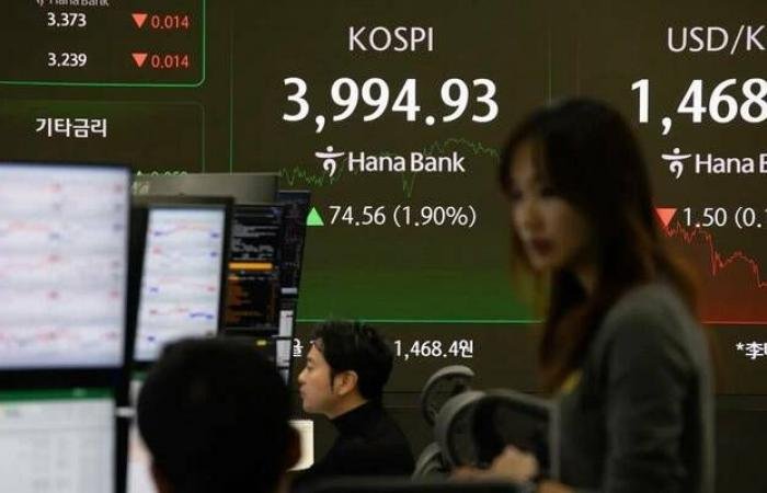 الأسهم الآسيوية تواصل مكاسبها مع تراجع النفط