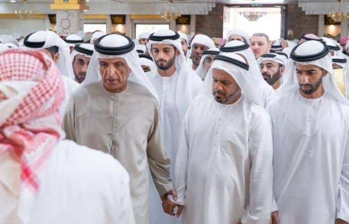 الامارات الان | ‏مراسم جنازة عسكرية لشهيدَي الوطن سعيد البلوشي وعلي الطنيجي | عيون الجزيرة الامارات