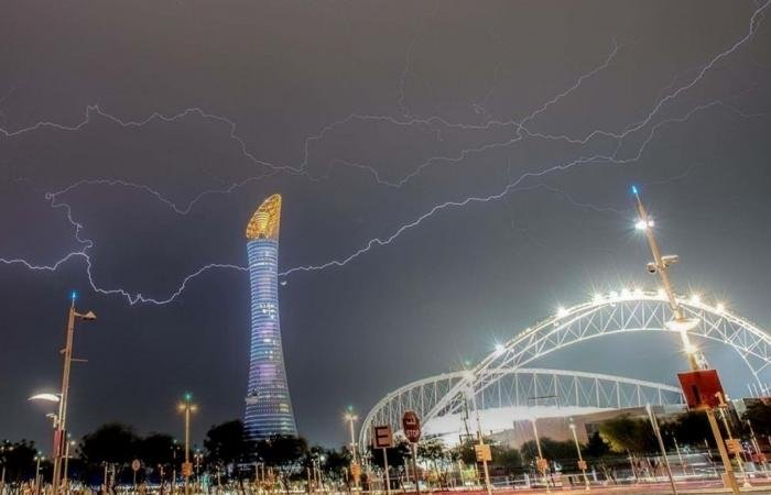 أخبار قطر | الأرصاد الجوية تحذر من أمطار رعدية ورياح قوية على الساحل وفي عرض البحر | عيون الجزيرة قطر