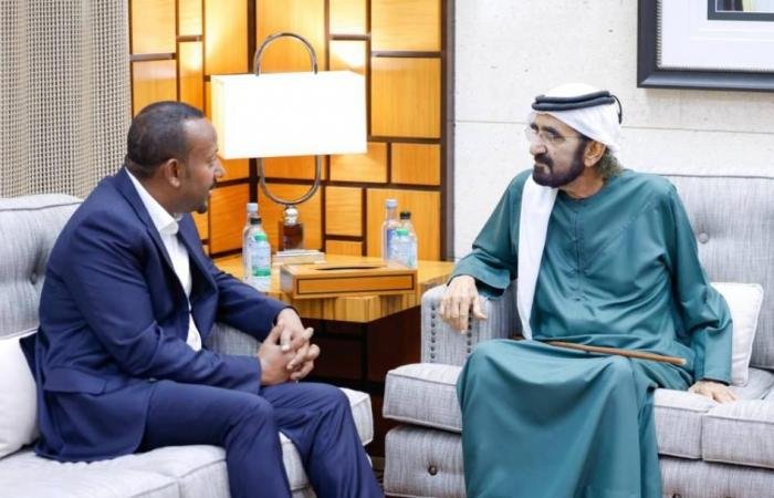 الامارات الان | محمد بن راشد وآبي أحمد يبحثان التطورات الإقليمية | عيون الجزيرة الامارات