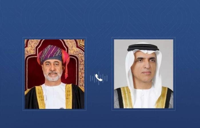 الامارات الان | سعود بن صقر يعزي سلطان عمان هاتفياً | عيون الجزيرة الامارات