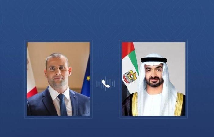 الامارات الان | محمد بن زايد ورئيس وزراء مالطا يبحثان تداعيات التصعيد في المنطقة | عيون الجزيرة الامارات