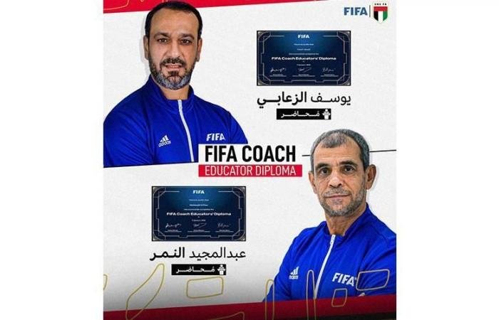 الرياضة الان | «فيفا» يعتمد الزعابي والنمر محاضرين للمدربين | عيون الجزيرة الرياضي