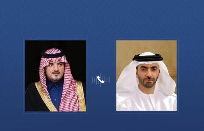 الامارات الان | سيف بن زايد يبحث مع وزير الداخلية السعودي المستجدات في المنطقة | عيون الجزيرة الامارات