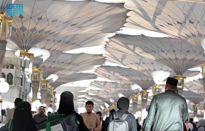 أخبار السعودية | جمع 174 ألف وجبة إفطار بالمسجد النبوي | عيون الجزيرة السعودية الان