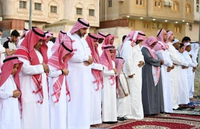 أخبار السعودية | أداء صلاة عيد الفطر في مختلف مناطق المملكة | عيون الجزيرة السعودية الان