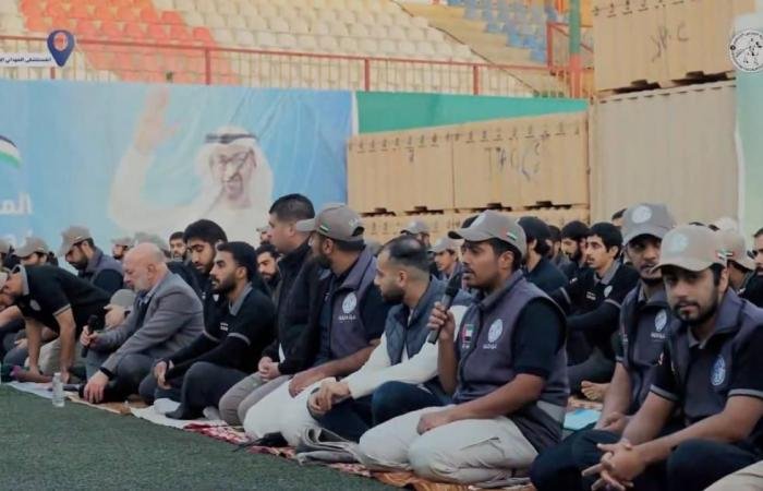 الامارات الان | البعثة الإماراتية تشارك أهالي غزة فرحة العيد | عيون الجزيرة الامارات