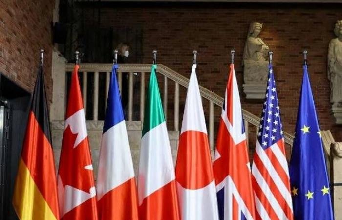 مجموعة السبع: مستعدون لاتخاذ إجراءات لدعم إمدادات الطاقة العالمية