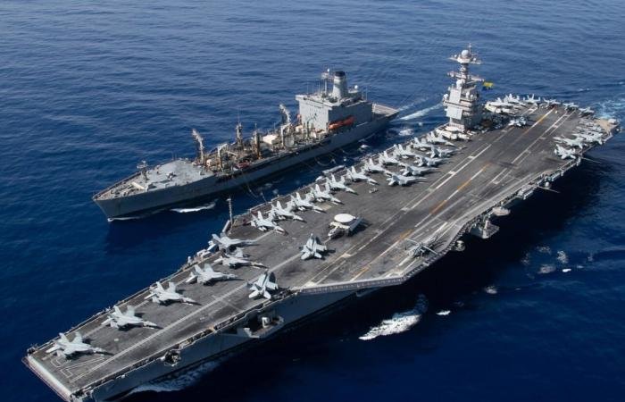 حاملة الطائرات الأميركية جيرالد فورد تصل جزيرة كريت لإجراء إصلاح بها | عيون الجزيرة