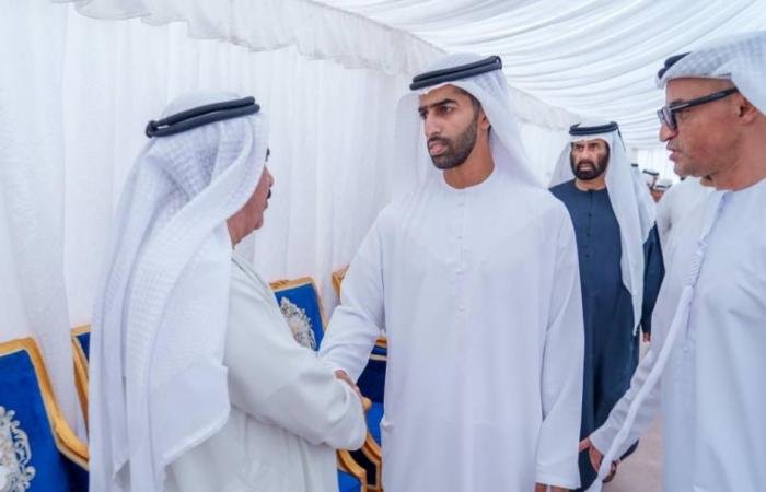 الامارات الان | خالد بن سعود يعزّي في وفاة يوسف عبيد الحمر | عيون الجزيرة الامارات