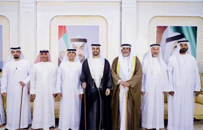 الامارات الان | سالم بن سلطان والشيوخ يحضرون زفاف عيسى المناعي في رأس الخيمة | عيون الجزيرة الامارات