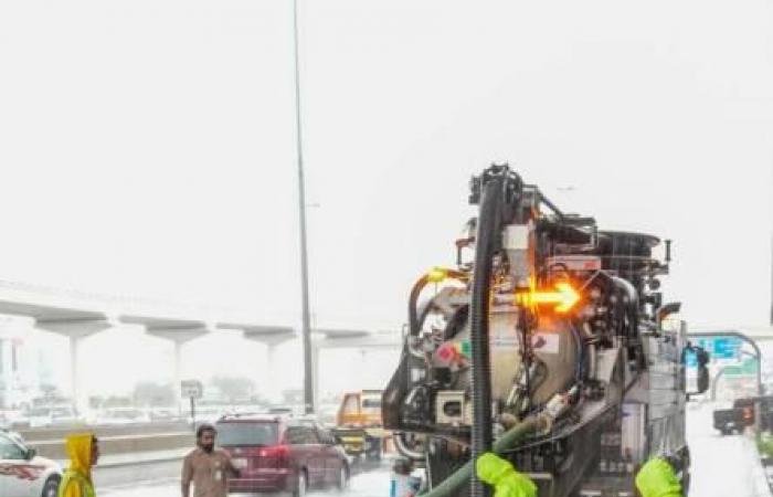 الامارات الان | بمنظومة متكاملة.. بلدية دبي تسيطر على الحالة المطرية | عيون الجزيرة الامارات