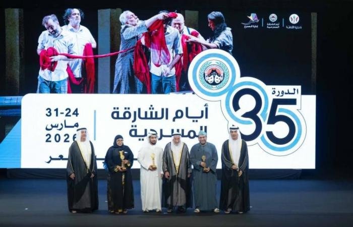 الامارات الان | سلطان القاسمي يشهد افتتاح الدورة الـ 35 من أيام الشارقة المسرحية | عيون الجزيرة الامارات