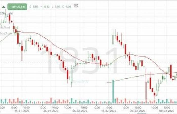 سهم "مهارة" عند اختبار فني مهم يحدد قوة التعافي