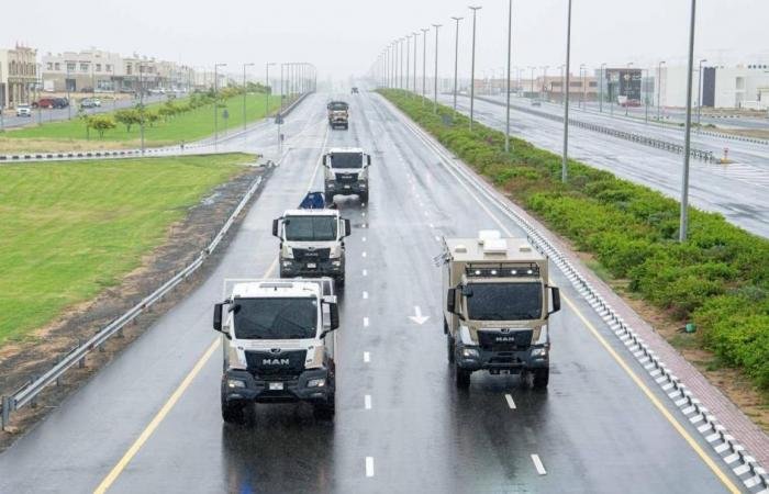 الامارات الان | الحرس الأميري في الشارقة يفعّل أسطول الدعم لمساندة جهود مواجهة تداعيات منخفض «العزم» الجوي | عيون الجزيرة الامارات