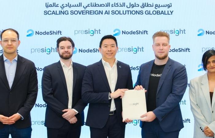 شراكة بين «بريسايت» و«نودشيفت» لتوسيع حلول الذكاء الاصطناعي السيادي