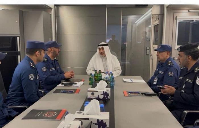 أخبار الكويت | اليوسف تفقد موقع حريق خزانات وقود المطار | عيون الجزيرة الكويت