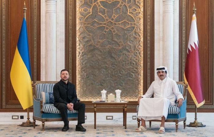 أخبار قطر | سمو الأمير والرئيس الأوكراني يبحثان تطورات الأوضاع الإقليمية والدولية | عيون الجزيرة قطر