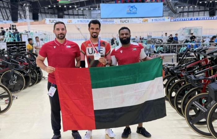 الرياضة الان | ميدالية ثانية للإمارات في بطولة آسيا للدراجات | عيون الجزيرة الرياضي