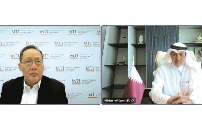 تداول واقتصاد | قطر وسنغافورة تناقشان وضع سلاسل الإمداد | عيون الجزيرة مال واقتصاد
