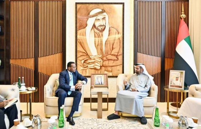 الامارات الان | علي النعيمي وسفير إثيوبيا يبحثان العلاقات | عيون الجزيرة الامارات