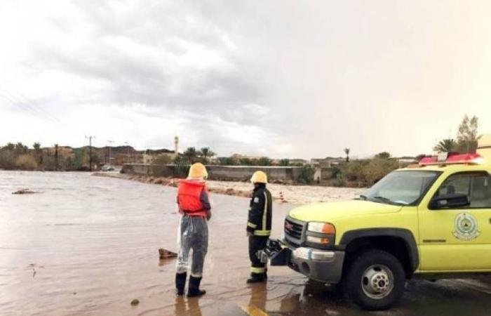 أخبار السعودية | الدفاع المدني: 12 منطقة ستتأثر بالأمطار | عيون الجزيرة السعودية الان