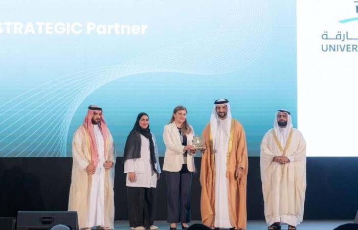 الامارات الان | سلطان بن أحمد يشهد انطلاق النسخة الثالثة من معرض الصحة والسلامة والبيئة 2026 | عيون الجزيرة الامارات