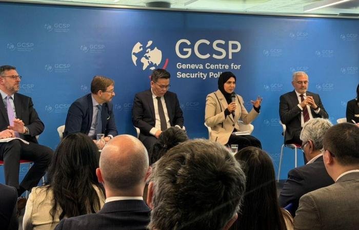 أخبار قطر | المندوب الدائم لدولة قطر لدى مكتب الأمم المتحدة بجنيف تشارك في حدث حول الدبلوماسية والأمن | عيون الجزيرة قطر