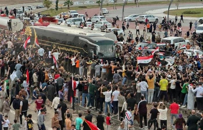 الرياضة الان | استقبال رسمي وشعبي لـ «أسود الرافدين» لمدة يومين | عيون الجزيرة الرياضي