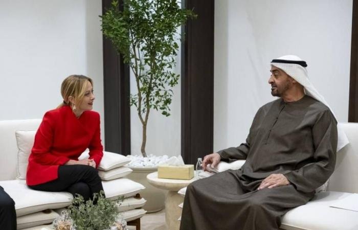 الامارات الان | محمد بن زايد وميلوني يبحثان الاعتداءات الإيرانية الإرهابية على الإمارات | عيون الجزيرة الامارات